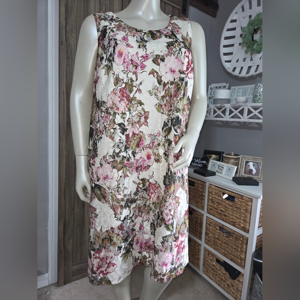 NWT LANE BRYANT lace spring dress